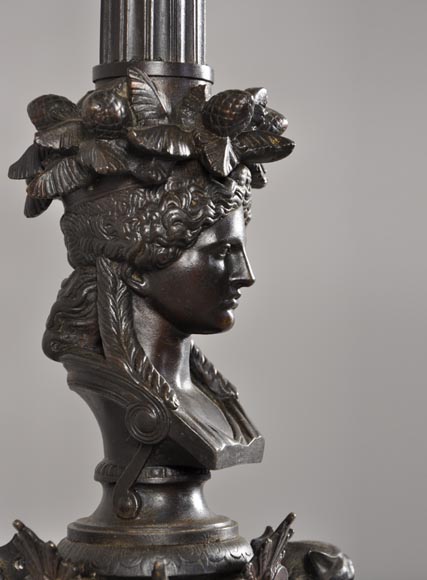 Pair of Candelabras with storks Pair of Candelabras with storks-5