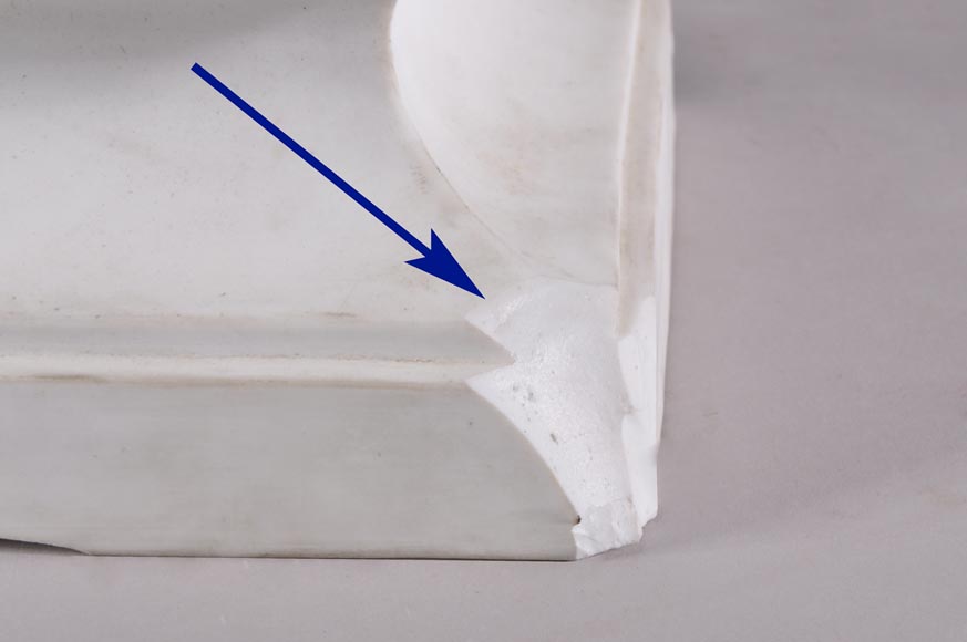 Albert-Ernest Carrier de Belleuse called « CARRIER-BELLEUSE » (1824 - 1887) (after), Bust of a young Lady, Biscuit porcelain Albert-Ernest Carrier de Belleuse called « CARRIER-BELLEUSE » (1824 - 1887) (after), Bust of a young Lady, Biscuit porcelain-4