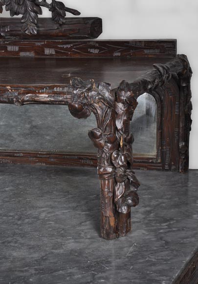 Matthew (1815-1889) and Willem (1816-1881) HORRIX (attrib. to) Important dining room set in "Black Forest" style Matthew (1815-1889) and Willem (1816-1881) HORRIX (attrib. to) Important dining room set in "Black Forest" style-13