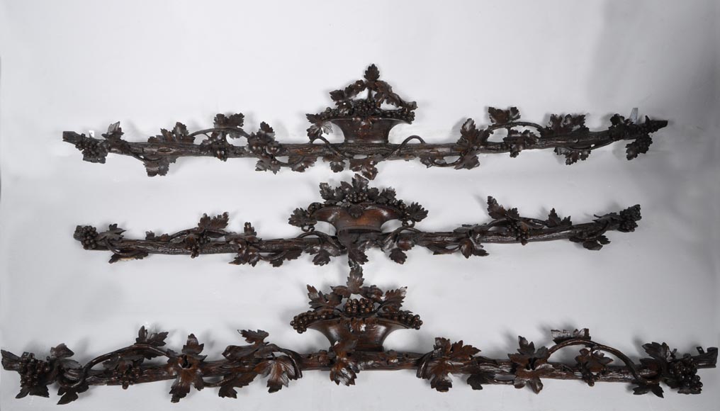 Matthew (1815-1889) and Willem (1816-1881) HORRIX (attrib. to) Important dining room set in "Black Forest" style Matthew (1815-1889) and Willem (1816-1881) HORRIX (attrib. to) Important dining room set in "Black Forest" style-14