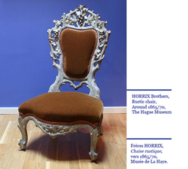 Matthew (1815-1889) and Willem (1816-1881) HORRIX (attrib. to) Important dining room set in "Black Forest" style Matthew (1815-1889) and Willem (1816-1881) HORRIX (attrib. to) Important dining room set in "Black Forest" style-16