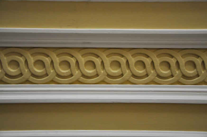 Very beautiful antique Louis XVI style paneled room coming from the Hotel de Crillon, Paris Very beautiful antique Louis XVI style paneled room coming from the Hotel de Crillon, Paris-17