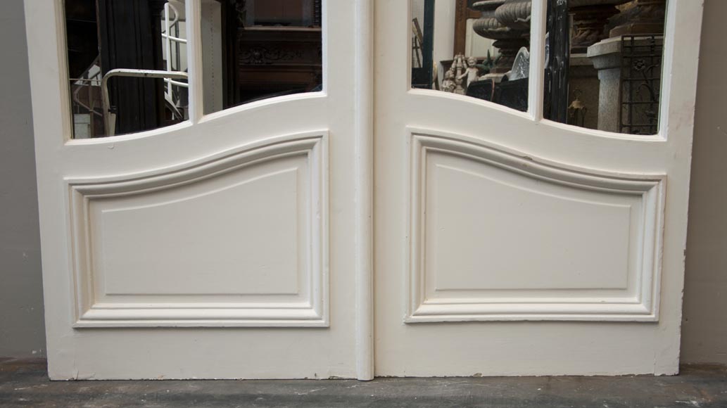 One interior double doors with mirrors One interior double doors with mirrors-4