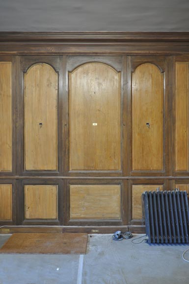 18th century oak and fir wood paneled room 18th century oak and fir wood paneled room-6