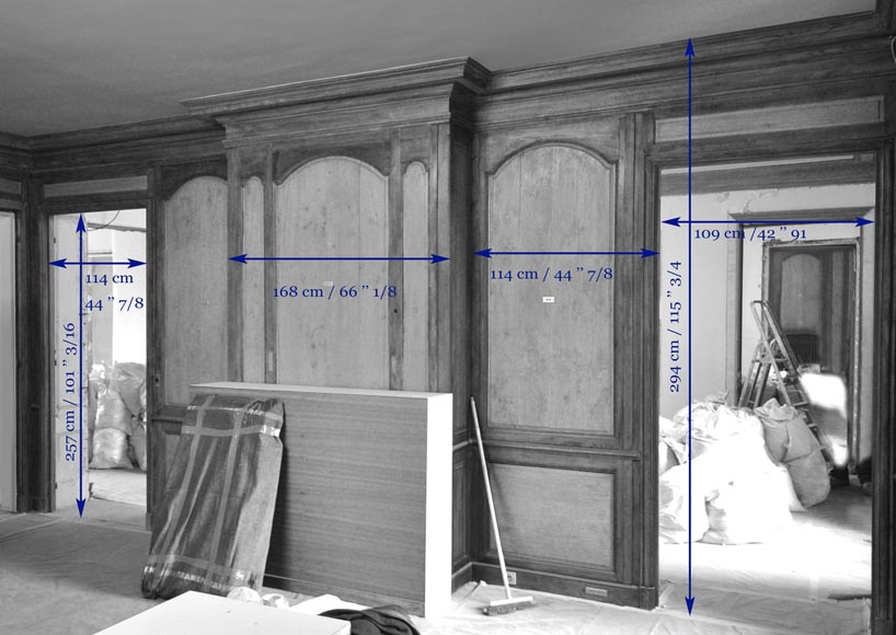 18th century oak and fir wood paneled room 18th century oak and fir wood paneled room-13