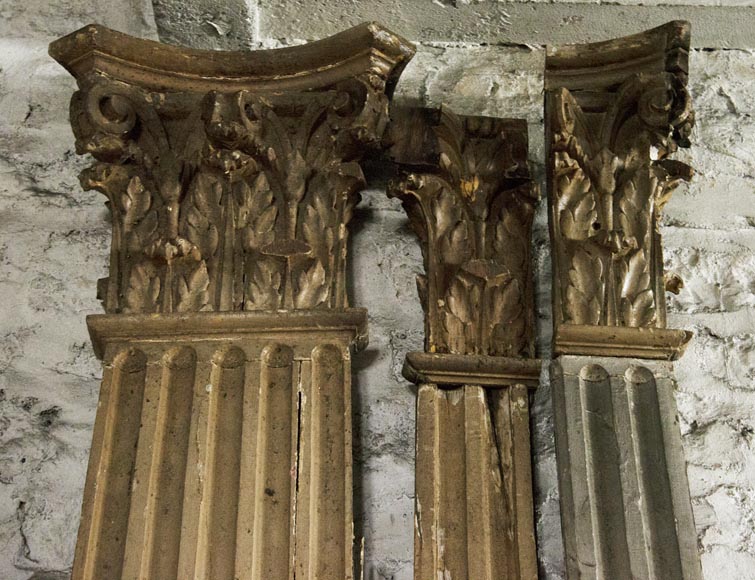 Set of Louis XVI period woodwork elements Set of Louis XVI period woodwork elements-15