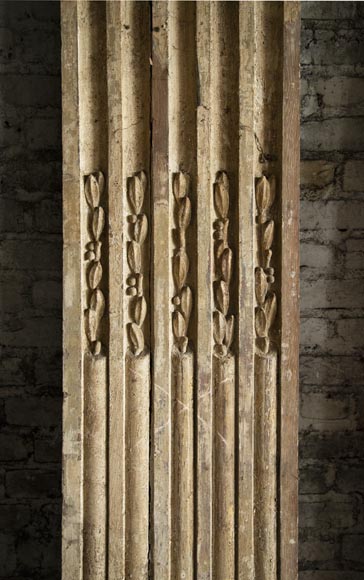 Set of Louis XVI period woodwork elements Set of Louis XVI period woodwork elements-16