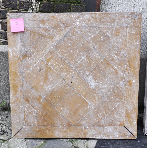 Antique parquet flooring Soubise in oak Antique parquet flooring Soubise in oak-1