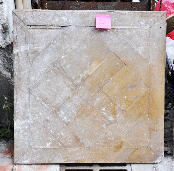 Antique parquet flooring Soubise in oak Antique parquet flooring Soubise in oak-4