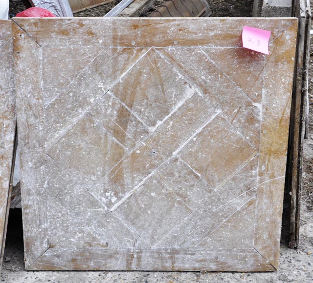 Antique parquet flooring Soubise in oak Antique parquet flooring Soubise in oak-5