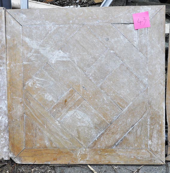 Antique parquet flooring Soubise in oak Antique parquet flooring Soubise in oak-6