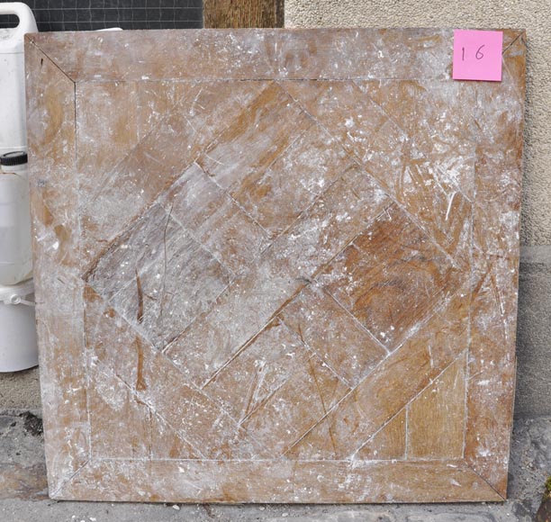 Antique parquet flooring Soubise in oak Antique parquet flooring Soubise in oak-8