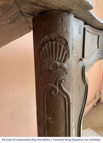 Louis XV period mantel in wood Louis XV period mantel in wood-4