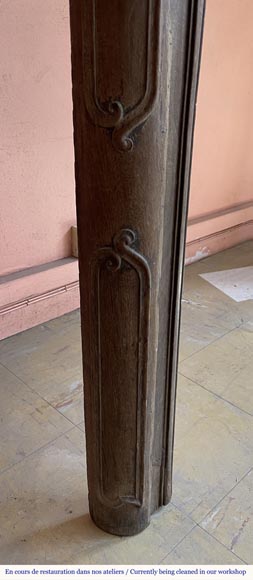 Louis XV period mantel in wood Louis XV period mantel in wood-5