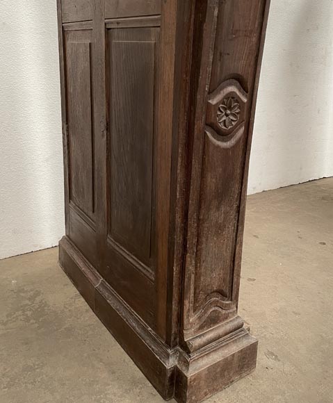 Louis XV period oak fireplace Louis XV period oak fireplace-8