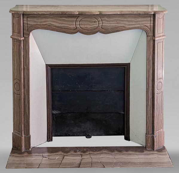 Lunel stone mantel model Pompadour Lunel stone mantel model Pompadour-0