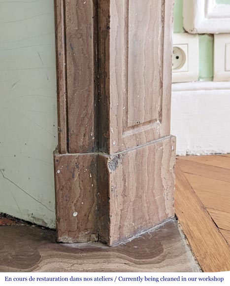 Lunel stone mantel model Pompadour Lunel stone mantel model Pompadour-7