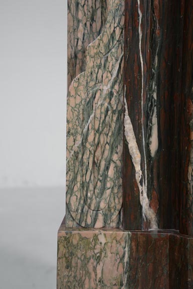 Louis XIV style mantel in Campan marble Louis XIV style mantel in Campan marble-4