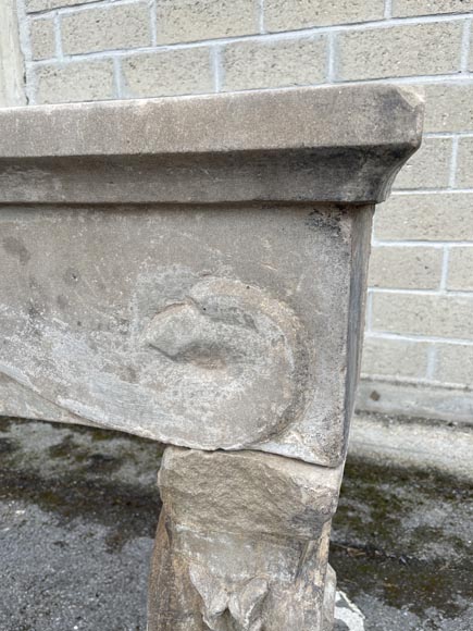 Stone mantel, 17th century Stone mantel, 17th century-7