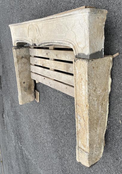 Louis XV period stone mantel Louis XV period stone mantel-8