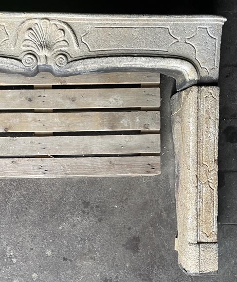 Louis XV period stone mantel Louis XV period stone mantel-9
