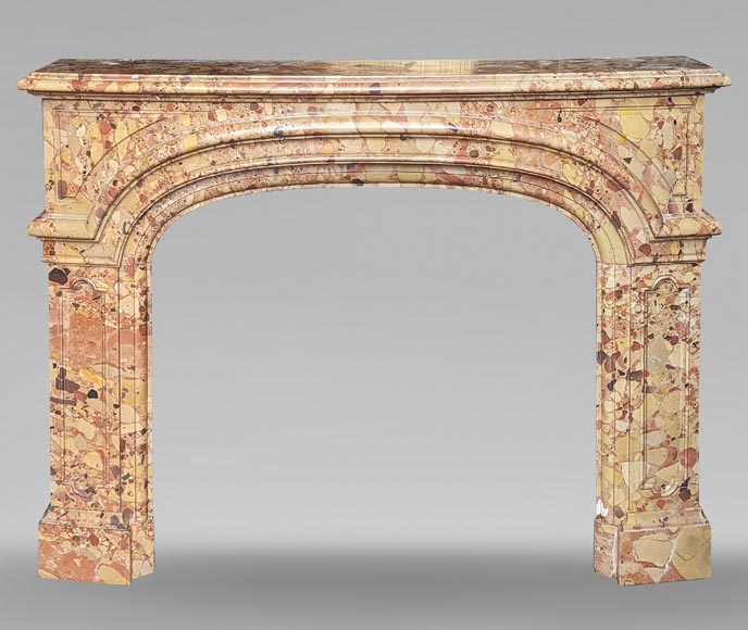 Regence style mantelpiece in Breche d'Alep Regence style mantelpiece in Breche d'Alep-0