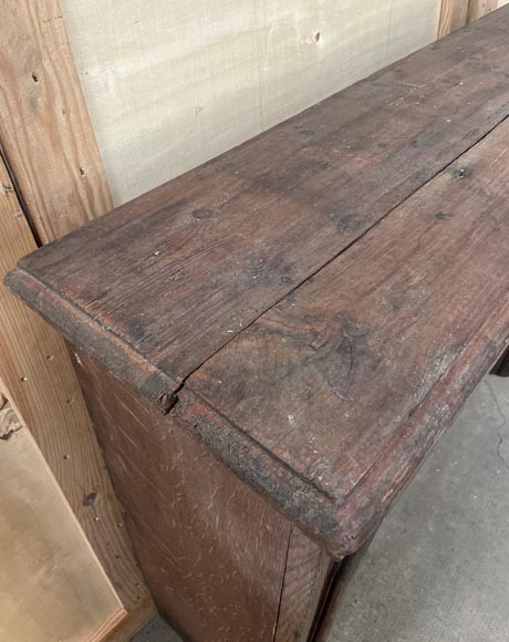 Louis XIV style oak mantel Louis XIV style oak mantel-1