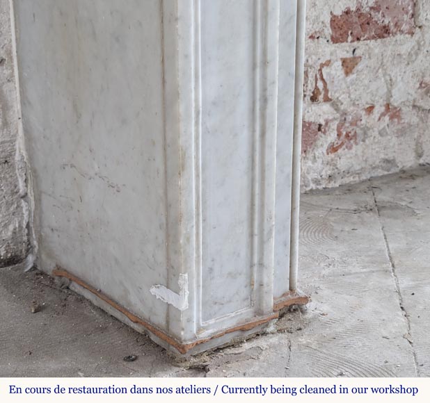 Napoleon III style marble console table Napoleon III style marble console table-2