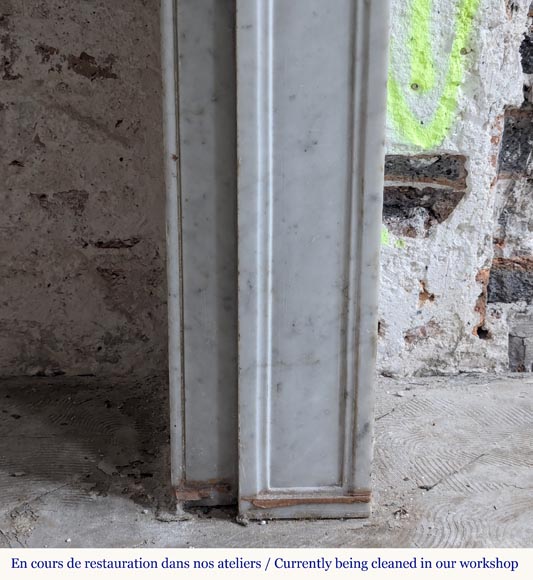 Napoleon III style marble console table Napoleon III style marble console table-5