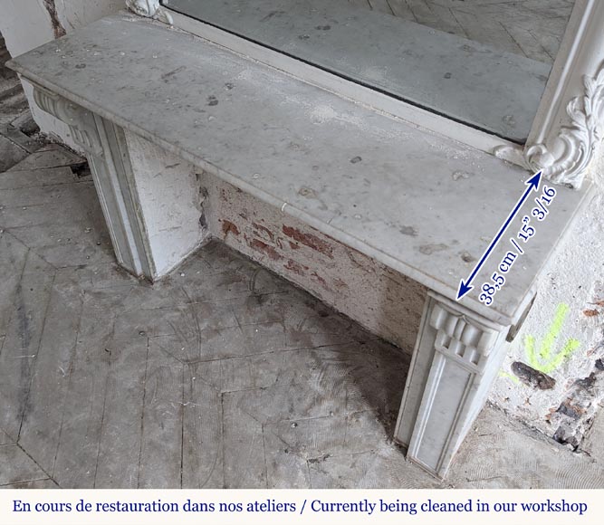 Napoleon III style marble console table Napoleon III style marble console table-6