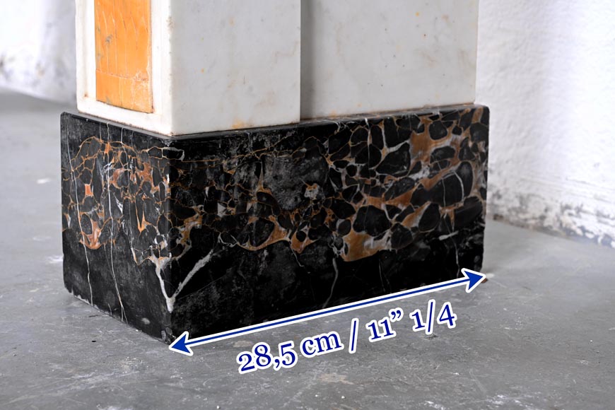 Mantelpiece Adorned with Egyptian-Inspired Motifs, circa 1830 Mantelpiece Adorned with Egyptian-Inspired Motifs, circa 1830-11