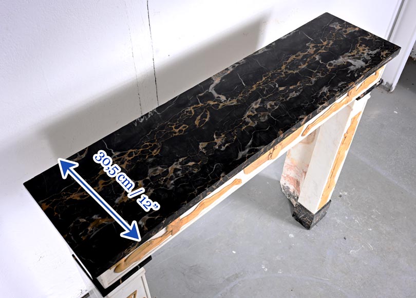 Mantelpiece Adorned with Egyptian-Inspired Motifs, circa 1830 Mantelpiece Adorned with Egyptian-Inspired Motifs, circa 1830-12