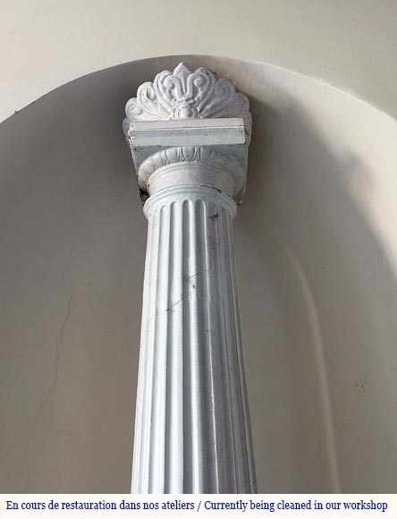 Prussian period earthenware stove, 1840 Prussian period earthenware stove, 1840-2