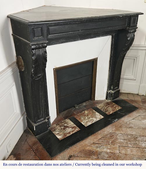 Napoleon III style fireplace with Napoleon III style fireplace with