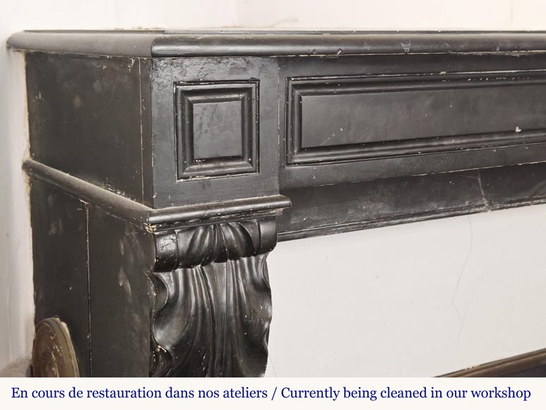 Napoleon III style fireplace with Napoleon III style fireplace with