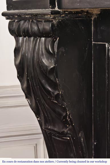 Napoleon III style fireplace with Napoleon III style fireplace with