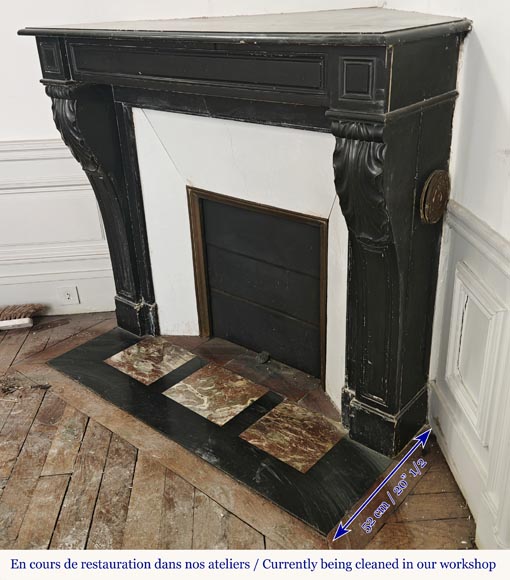 Napoleon III style fireplace with Napoleon III style fireplace with