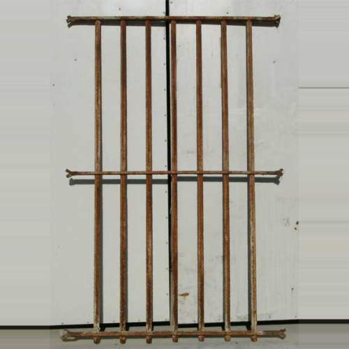 Protective grille from castle in Laon