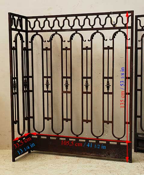 Wrought iron radiator screen Wrought iron radiator screen-2