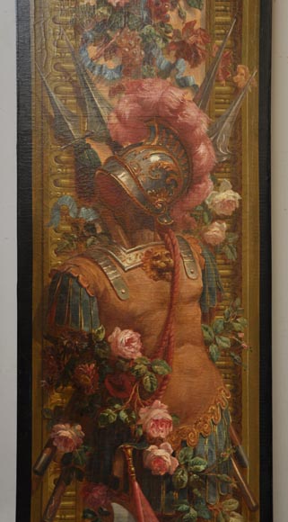 Cartoon for two entre-fenetre tapestry panels Cartoon for two entre-fenetre tapestry panels-6