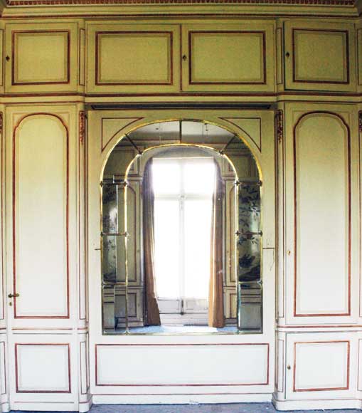 Paneled room with Coromandel lacquer panels Paneled room with Coromandel lacquer panels-14