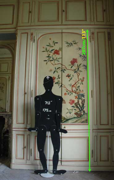 Paneled room with Coromandel lacquer panels Paneled room with Coromandel lacquer panels-36