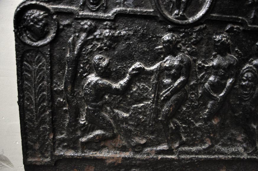 Judgement of Paris 16th century fireback Judgement of Paris 16th century fireback-2