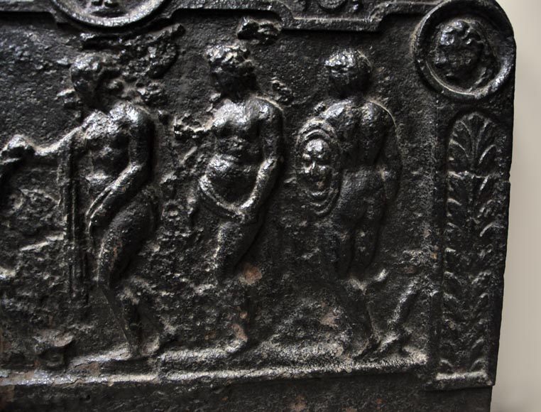 Judgement of Paris 16th century fireback Judgement of Paris 16th century fireback-5