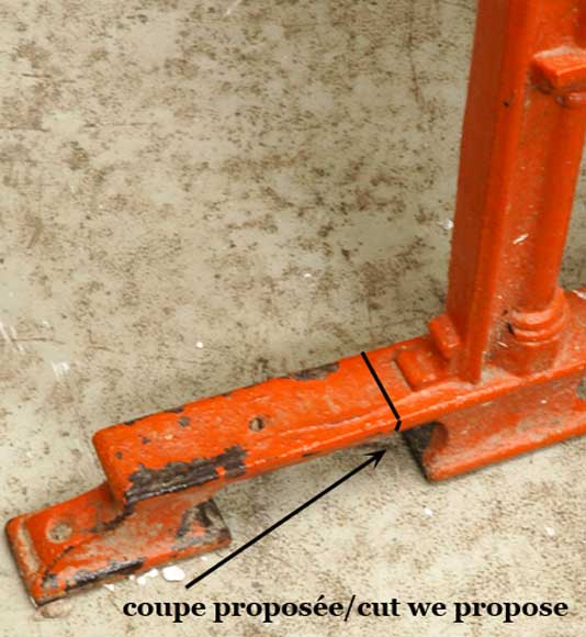 Pair of Gothic Benchs from 1860 Pair of Gothic Benchs from 1860-5