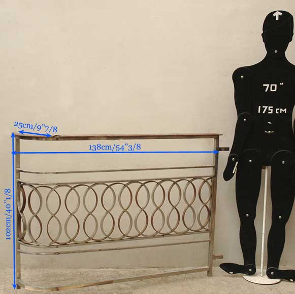 Stairway banister by Raymond Subes, 1960 Stairway banister by Raymond Subes, 1960-15