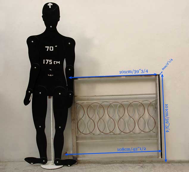 Stairway banister by Raymond Subes, 1960 Stairway banister by Raymond Subes, 1960-17