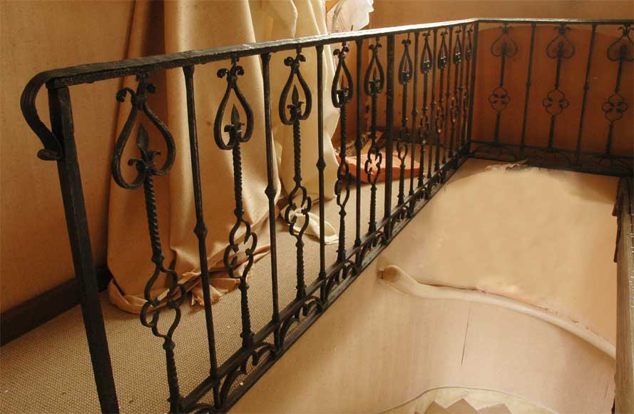 Iron Gothic style banister  Iron Gothic style banister -2