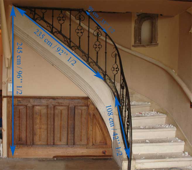 Iron Gothic style banister  Iron Gothic style banister -7