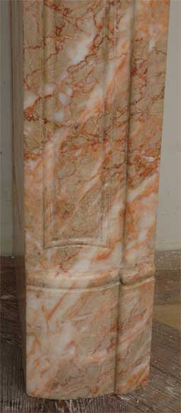 Louis XV style marble mantel Louis XV style marble mantel-6